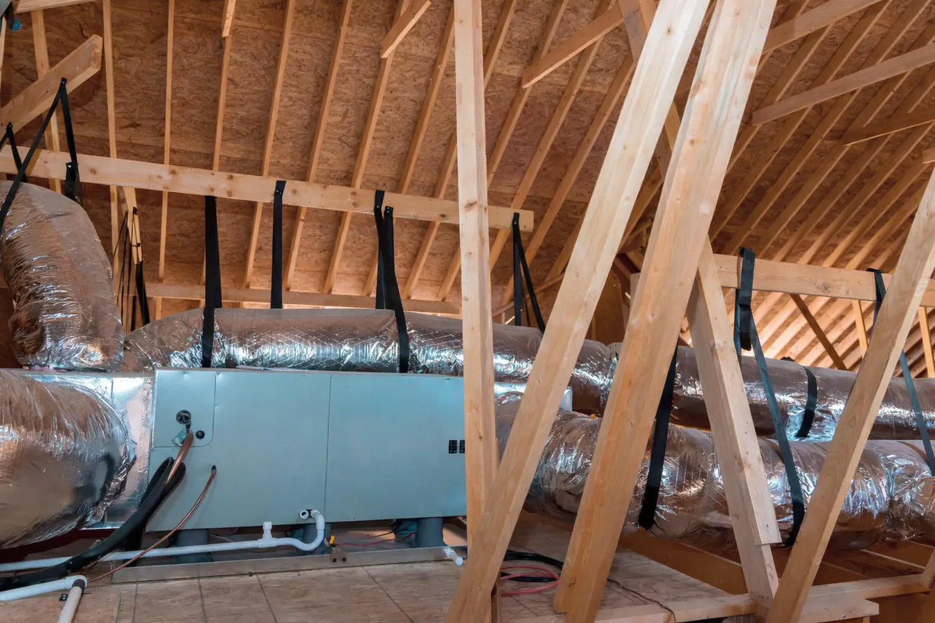 Attic air sealing